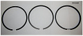 Кольца поршневые (D=102 мм,к-т на 1 поршень -3 шт,) TDQ 30 4L /Piston rings, kit