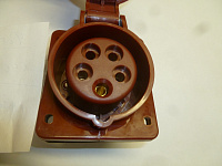 Розетка 220-380,16A SGG7500 / European industrial socket,16A-6H/220-380V