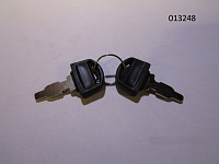Ключ замка зажигания SGG7500 (комплект из 2 шт.)/Ignition key