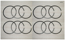 Кольца поршневые (D=105 мм, к-т на 1 дв-ль,12 шт ) TDY-63 4LT / Piston Ring assy