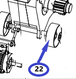 Колесо ТСС GQ 40N/Wheel GQ 40N, №22