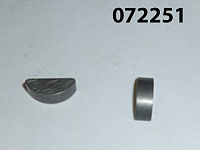 Шпонка (5х6,5х10) сегментная вала коленчатого KM376AG/Key
