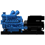 Газопоршневая электростанция TSS Yuchai-700