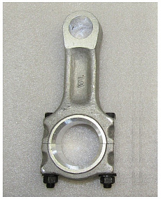 Шатун в сборе KM170/168F / Connecting rod (KM168F-04007/04006)