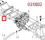 Прокладка карбюратора приемная от воздушного фильтра SGG 12000(..),LC2V80FD / Carburetor gasket (170430192-0001)