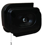 Фильтр воздушный в сборе SDG 6000(..)-7500(..),C192FD,C195FD-A / Air clieaner assembly (17100-H2610-0006)