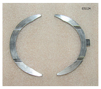 Полукольца упорные вала коленчатого (к-т из 2 шт ) TDR-K 18 4L;TDR-K 22 4L/Thrust pieces, kit