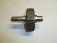 Вал вибратора (L=90 мм) с противовесом виброрейки / (SHAFT Assy&Counter weight,М128100004- М12810000
