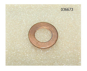Прокладка медная маслопровода редуктора TDK-N 110 4LT/Copper gasket QBK101D8×14×1