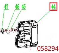 Глушитель SGG 11000E3Ui,LT196FiE Lt / Muffler (1.01.13.03.0080)