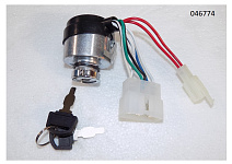 Замок зажигания с ключами в сборе SGG 5000EHNA-8000(..)A, (6+2 конт) Km / Ignition lock with keys assy (35160-200008-00)