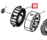 Статор альтернатора инверторный 230V SGG 5000ESi,KM172Fi / Inverter motor stator 230V (02.09.30120-500006-00)