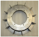 Крыльчатка генератора SA-60;70/Aluminum fan for 60KW