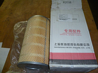 Фильтр воздушный одинарный цилиндрический SDEC SC9D280D2 TDS185 6LT(196х103х377)/Air filter F/140200