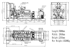 Дизельный генератор ТСС АД-1000С-Т400-1РМ15