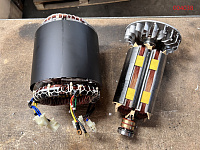 Альтернатор 380V (Статор+Ротор) SGG 7500E3 Senci / Alternator (Stator+Rotor) 380V