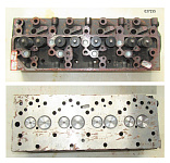 Головка блока цилиндров в сборе с клапанами TDK-N 110 4LT /Cylinder head assy with valves