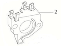 Инсулятор карбюратора SGG 9000(.L.), LC192FD / Insulator carburetor (170440080-0001)