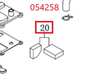 Фильтр воздушной камеры SGG 16000(.L.)-18000(.L.),LC2V90FD Lc / Breather chamber filter (150310018-0001)
