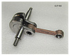 Вал коленчатый в сборе с шатуном двигателя TSS-55,65GPD/Crankcase Connecting Rod Assembly