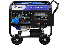 Инверторный бензиновый сварочный генератор TSS GGW 6.0/250D-R